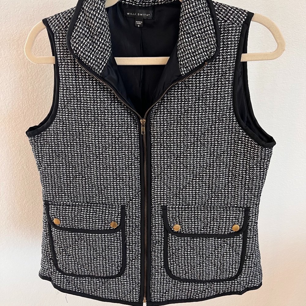 Houndstooth Vest